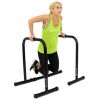 Fit Dip Stand Station Body Press Bar with Safety Connector